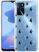 Oppo A54s Hoesje Swallows - Designed by Cazy