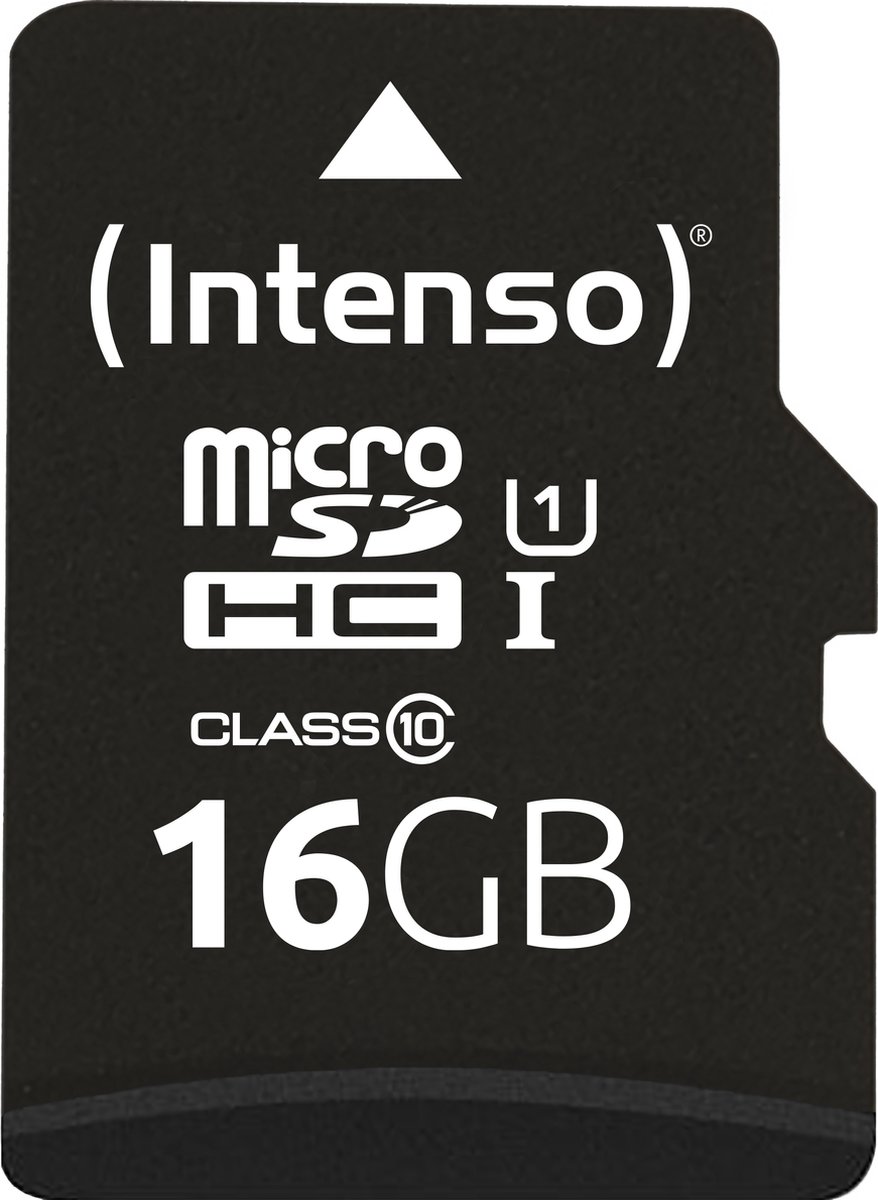 Intenso Micro SDHC Card 16GB Premium Class 10 UHS-I