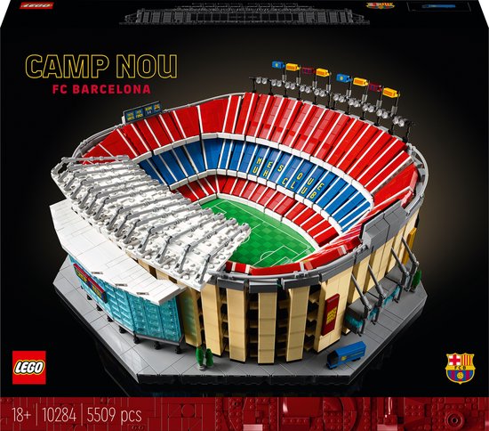 LEGO Creator Expert 10284 Icons Camp Nou – FC Barcelona cadeau geven