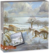 Kaartenmapje Kerst Patrick Creyghton Uitzicht Harles + Landschap in de sneeuw
