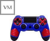 ViaMitch Ice Gaming wireless dualshock controller - Geschikt voor Playstation 4 Blauw