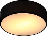 Monzana Plafondlamp 40W Rond - 30cm Fitting E27 - Zwart