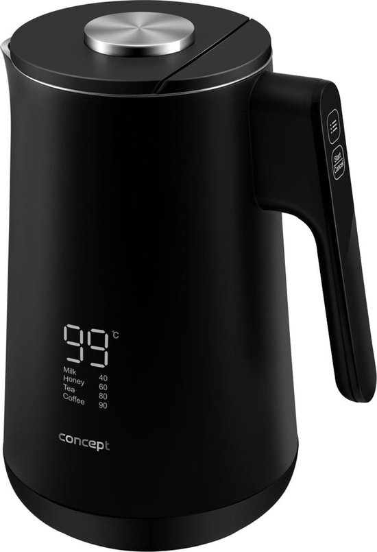 Bosch Haushalt TWK7S05 Waterkoker Aantal/Volume: 1.7 l RVS, Zwart kopen