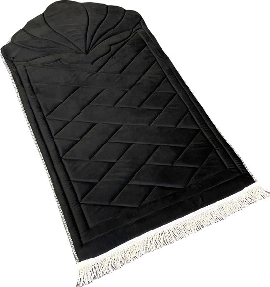 Gebedskleed, islamitische reisgebedskleed met kompas, draagtas, gebeddeken, buitentapijt, moslim islamitische cadeau-ideeën (rood