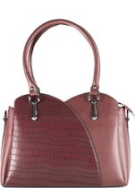 Damestas / Dames Handtas / Dames Schoudertas - Bordeaux PU-Leer