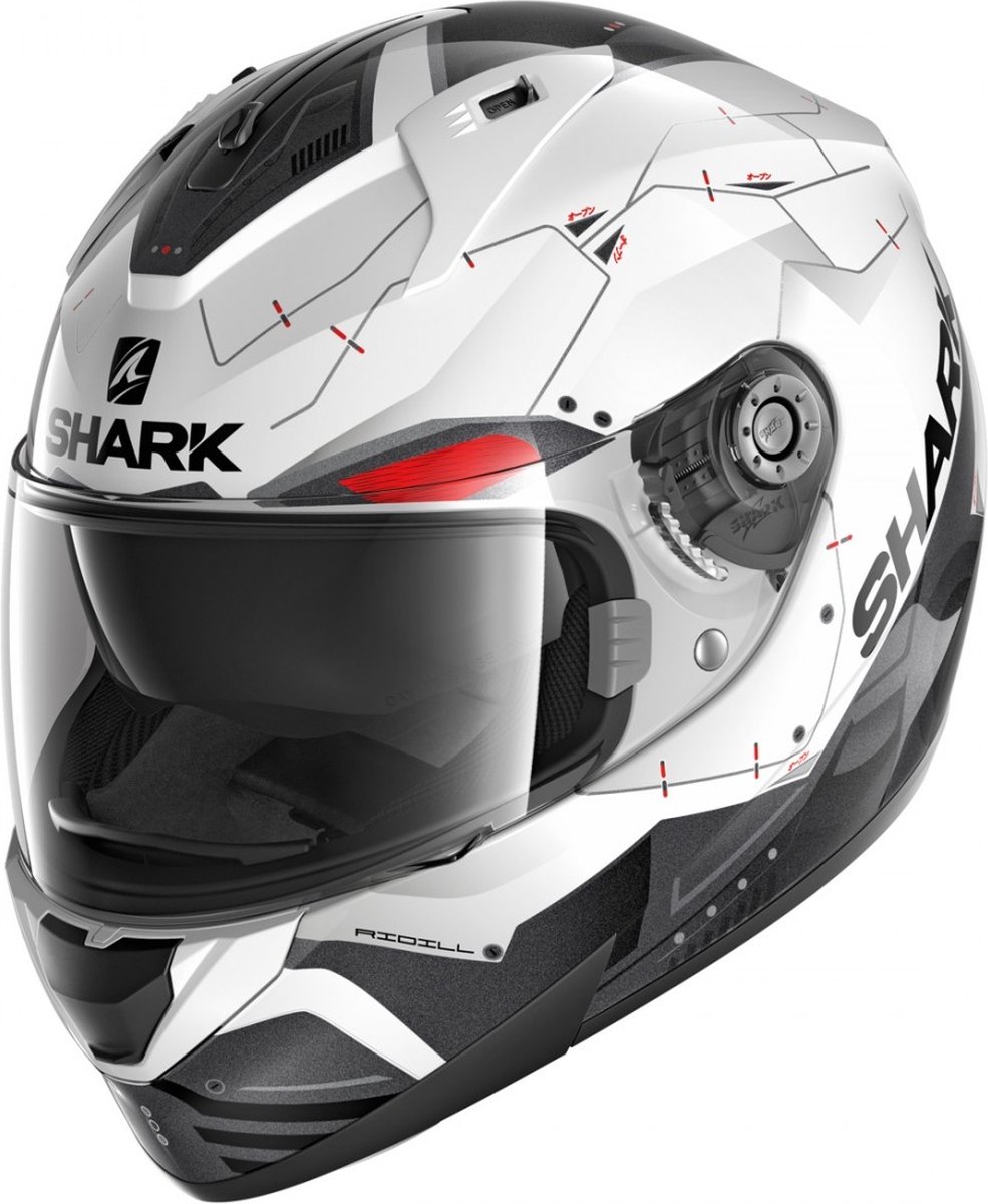 Shark Ridill 1.2 Mecca - Wit / Zwart / Rood