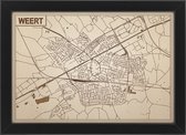 Decoratief Beeld - Houten Van Weert - Hout - Bekroned - Bruin - 21 X 30 Cm