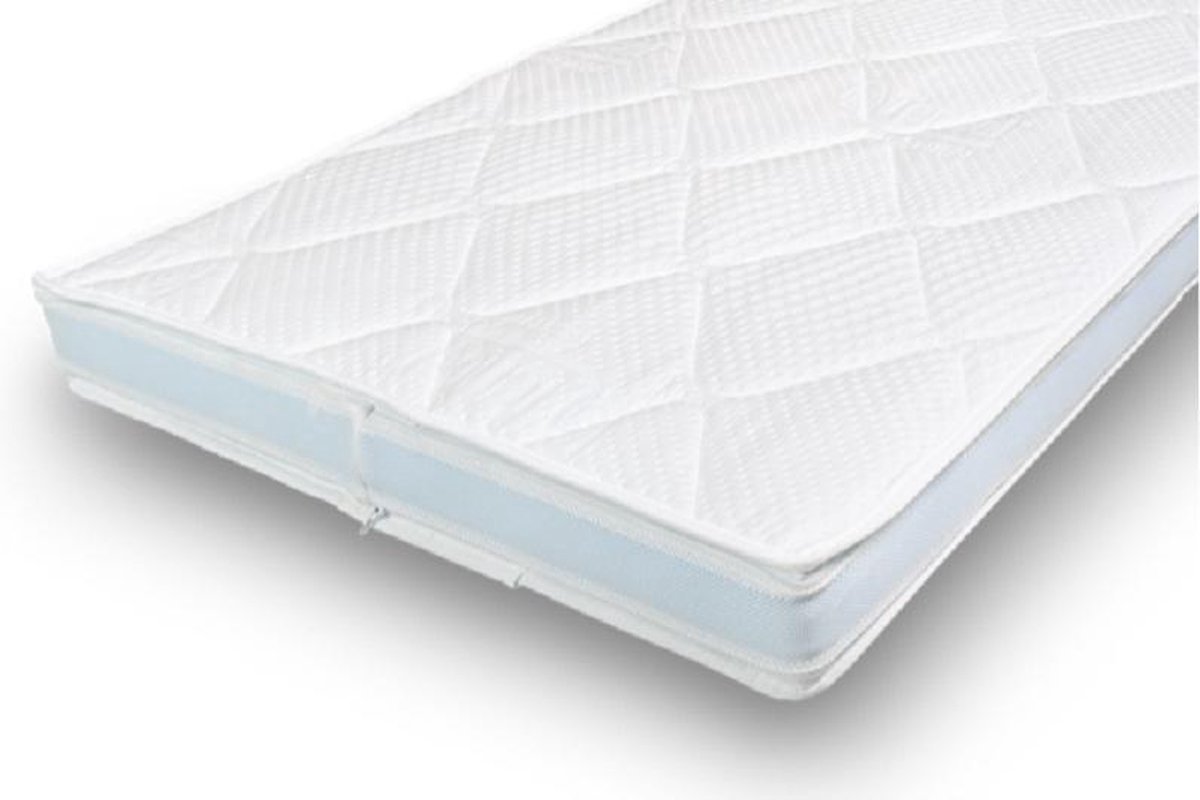 Topdekmatras XXL - Topper 180x190 - 12 cm dik - Tencel hoes - Visco Nasa Traagschuim - Tencel tijk - 12cm dik - Orthopedisch