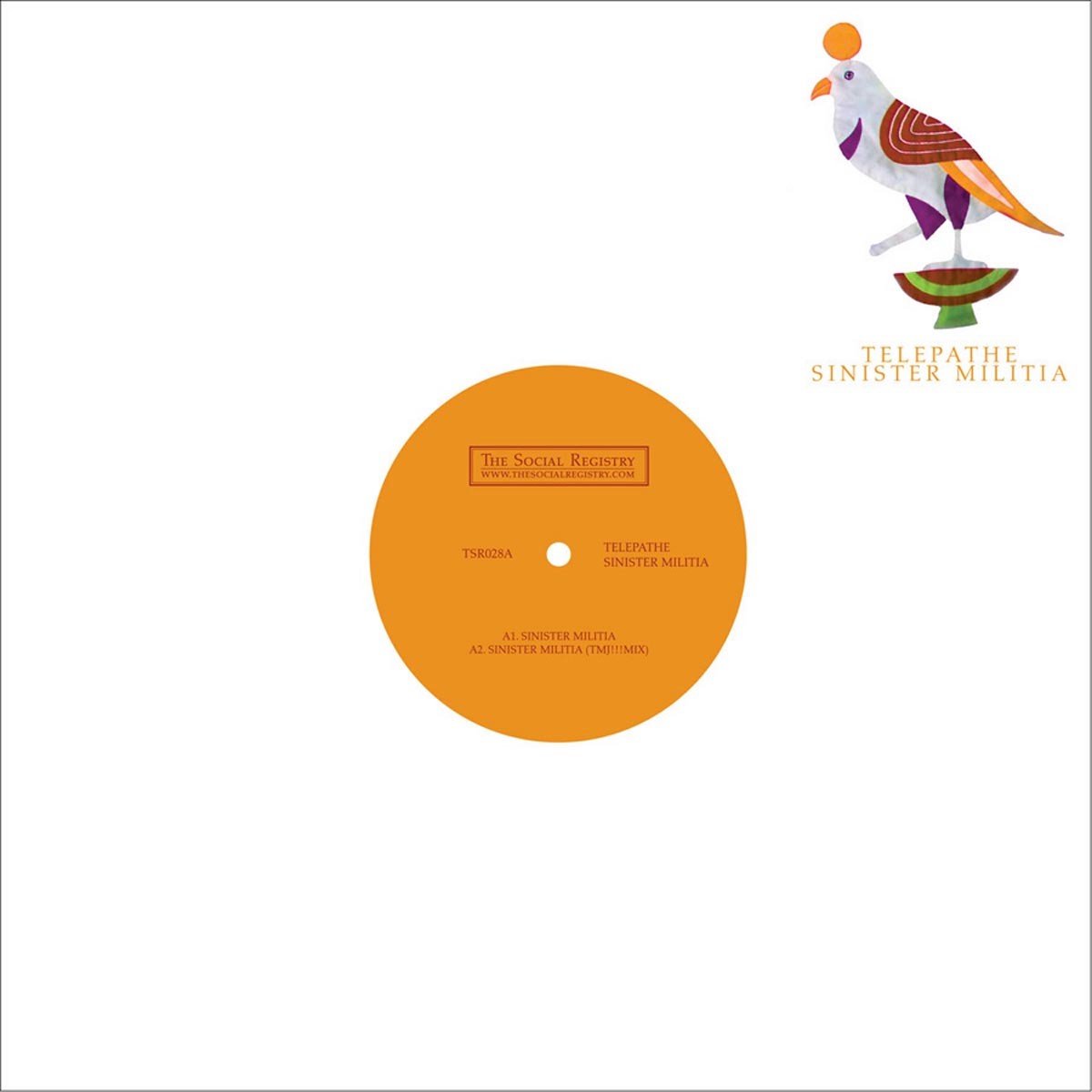 Telepathe - Sinister Militia (12" Single)