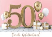 Kaart - Eco Cards - Sarah gefeliciteerd - ECLT63
