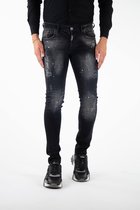 Richesse Alicante Deluxe Black Jeans - Mannen - Jeans - Maat 29