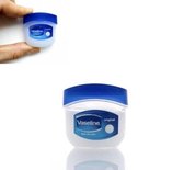 Vaseline Pure Petroleum Jelly Original - 8,2 ml/ 7 g - 10 pièces Mini Petroleum Jelly - Format de poche - Format voyage - Doux et nourrissant pour la peau