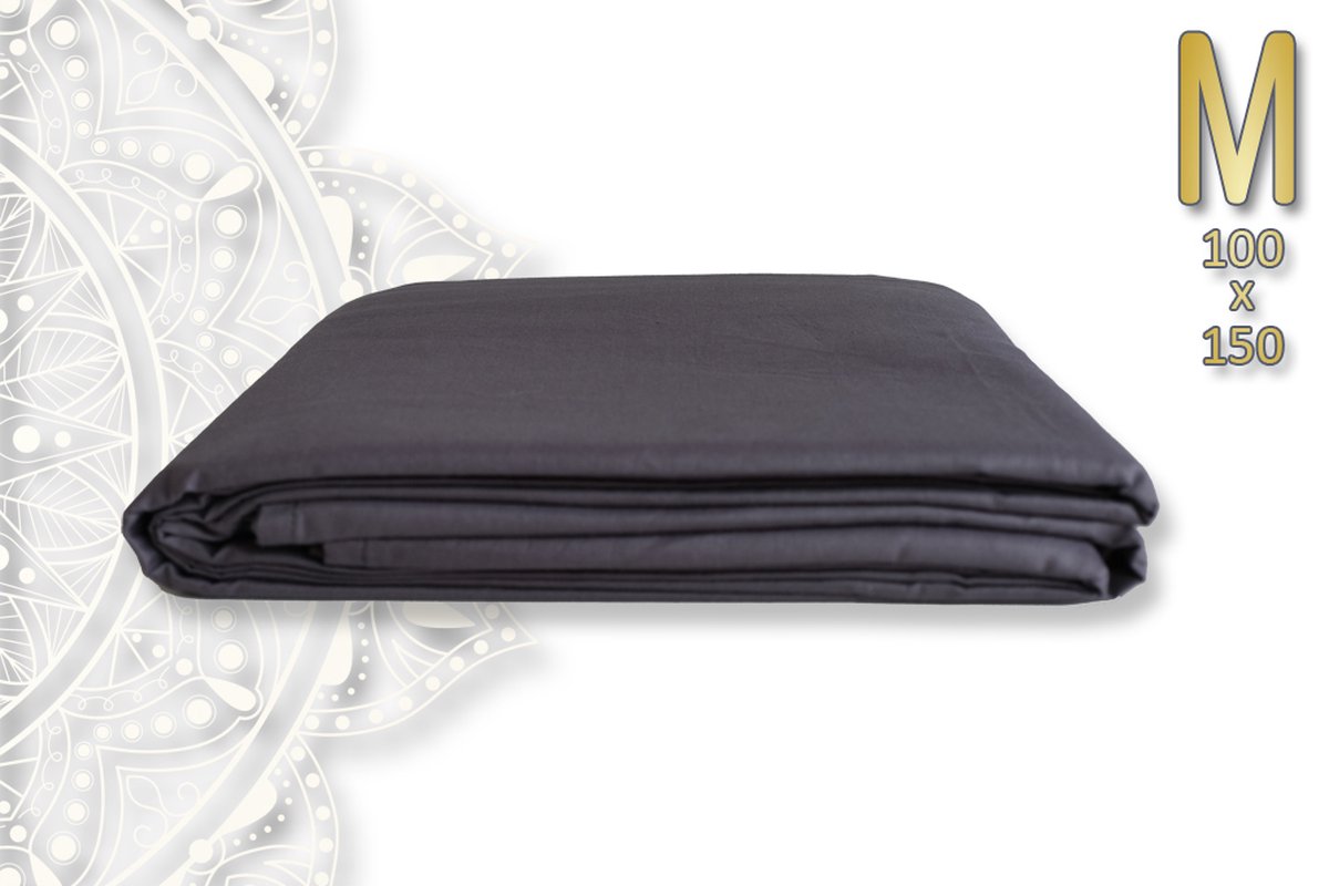 TAO NIDRA - Hoes verzwaringsdeken kind - katoen (zomer) - weighted blanket cover - M (100x150cm)