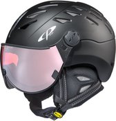 CP Cuma - Skihelm - zwart - 53-55/S - Meekleurend & Polariserend Vizier cat. 2 (☁/☀)