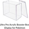 Afbeelding van het spelletje Ultra Pro - Acrylic Case Display for Pokémon Booster Box met magnetische deksel