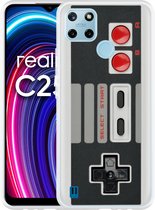 Realme C25Y Hoesje Retro Controller Classic - Designed by Cazy