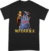 Beetlejuice Here Lies T-Shirt maat M