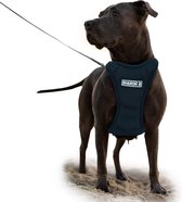 Sharon B - hondentuig - hondenharnas - zwart - M - voor middelgrote honden