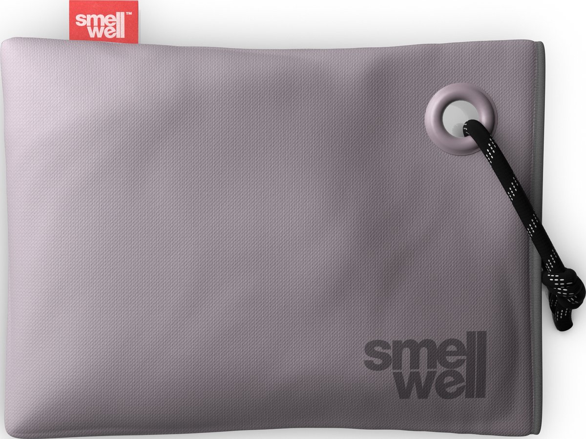 SmellWell - Maxi Grijs - geur en vochtvreter - sporttas - auto - kledingkast - schoenenkast - koffer
