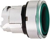 Schneider Electric Harmony XB4 kop voor verlichte drukknop Ø22mm - groen (ZB4BW33)