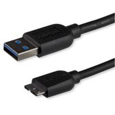 Verloopkabel | Micro USB Naar USB A | USB 3.0 | 1 Meter