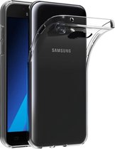 Samsung A3 2017 Hoesje Transparant - Samsung Galaxy A3 2017 Siliconen Hoesje Doorzichtig - Samsung A3 2017 Siliconen Hoesje Transparant - Back Cover – Clear