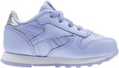 Reebok classic leather pastel infants lila wit BS8980, maat 23 1/2