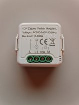 Tuya zigbee inbouwschakelaar - Met Nul Draad