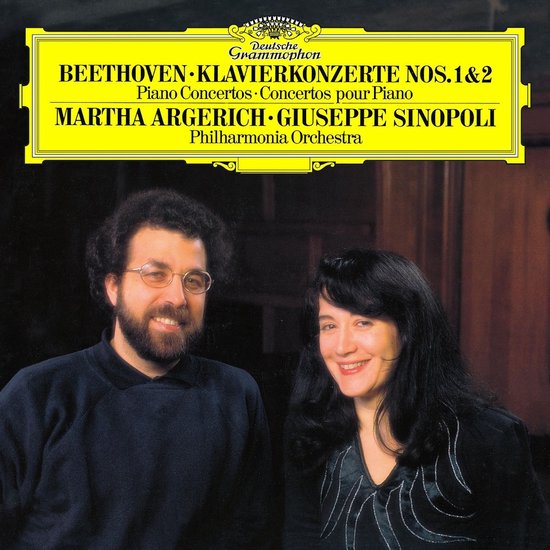 Martha Argerich, Giuseppe Sinopoli, Philharmonia Orchestra - Beethoven: Piano Concertos Nos. 1 & 2 (2 LP)