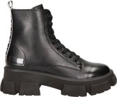 Steve Madden dames veterboot - Zwart - Maat 37