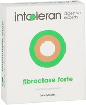 Intoleran Fibractase Forte - 36 capsules - Enzym preparaat