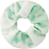 Scrunchie tie dye groen