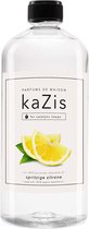 KAZIS® Sprankelende citroenen - 1000 ml huisparfum navulling oa. geschikt voor LampAir, Ashleigh & Burwood Lampe Berger.