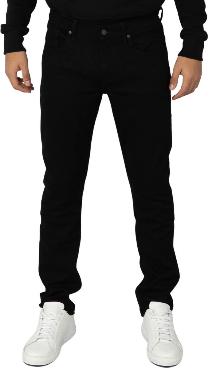 7 for all mankind Slimmy Tapered Luxe Performance Eco Rinse Black Jeans