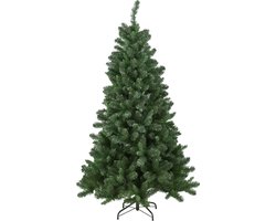 Blackhill kunstkerstboom - 150 cm - donkergroen - Ø 83 cm - 412 tips - metalen voet
