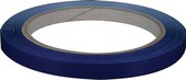 Zakkensluiter tape / PVC tape / Sluittape / Sluitplakband PVC blauw 9mm x 66 meter (16 rollen)