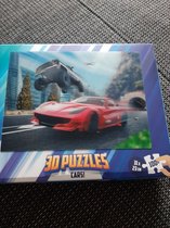 3D puzzel Cars - 31x23 cm- 100 stukjes