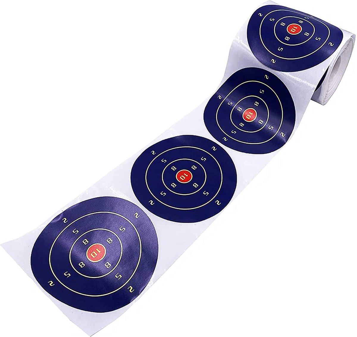 Schieten Doelen Stickers, 3 Inch Splatter Papier Doelen Zelfklevende Stickers Ronde Fluorescerende Reactieve Doelen Voor Pistool Geweer Bb Gun Airsoft S