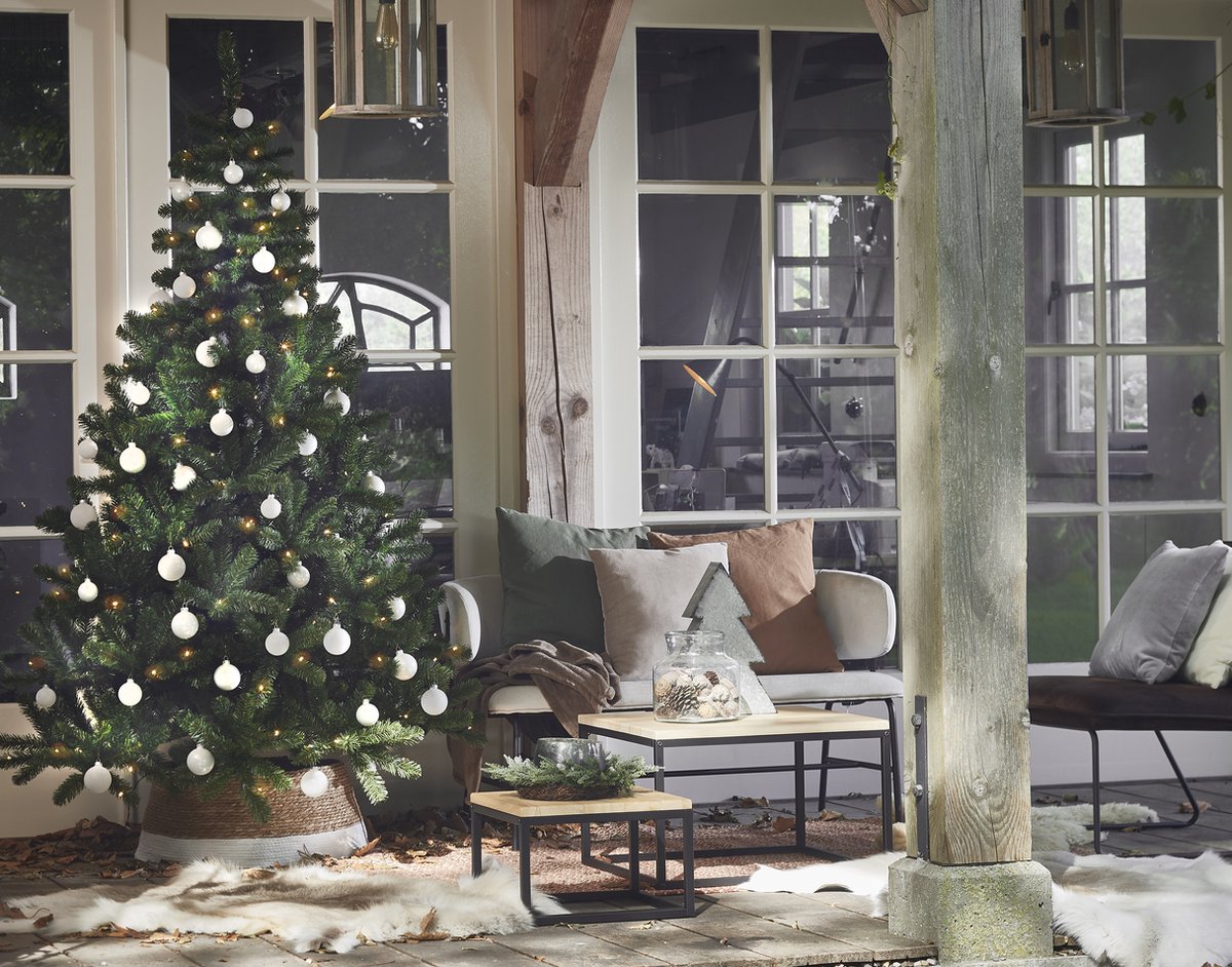Albero di Natale Black box trees Charlton verde 425 cm PVC