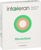 Intoleran Fibractase - 36 capsules - Enzympreparaat