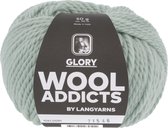 Lang Yarns Wooladdicts Glory kleur licht groen - L1061.0091 - dikke draad - scheerwol - 50 gram - wol - pendikte 7 tot 8 - stoer - trui maat 42 8 bollen - Lang Yarns - warme winter wol - brei