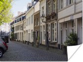 Sint Bernardusstraat in het historische Maastricht Poster 40x30 cm - klein - Foto print op Poster (wanddecoratie woonkamer / slaapkamer) / Europese steden Poster