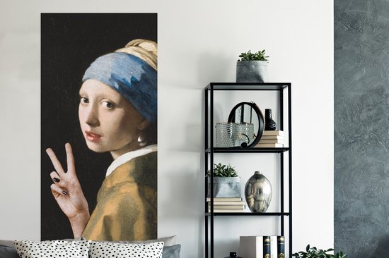 Poster Schilderij - Vermeer - Oude meesters - 80x160 cm