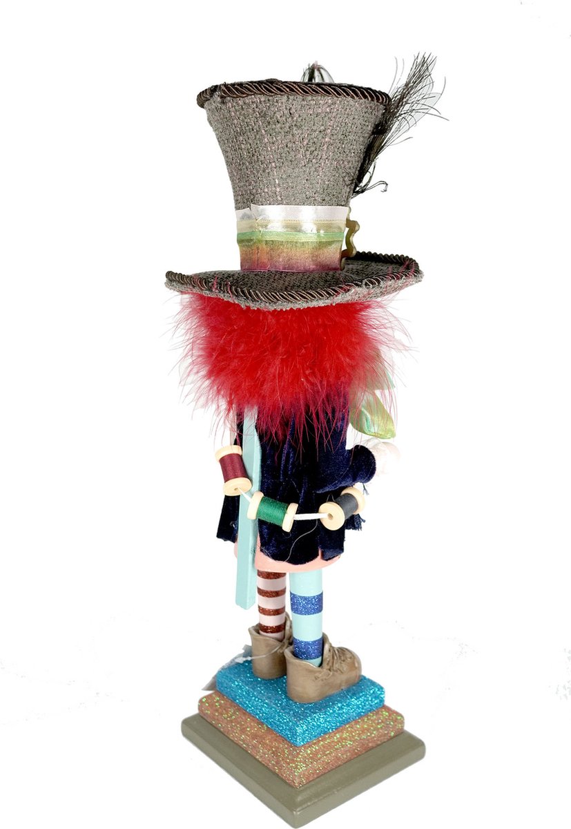 Casse-noisette Décoratif Pain D'épice - 36 Cm - En Bois - Décoration De Noël Pour Cheminée, étagère, Table