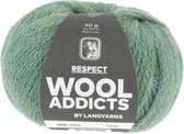 Lang Yarns Wooladdicts Respect  kleur - 1025.0092  - breien - haken - breipakket - haakpakket -merino - alpaca - polyamide - 50 gram - pendikte  5 mm - gevlochten garen - superzacht - bijzond