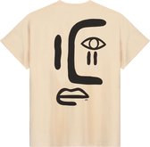 Face Art Abstract - Oversized - T-shirt