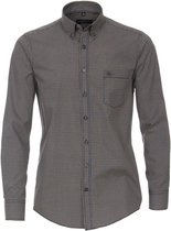 Casa Moda - Overhemd Vierkant Geel - 3XL - Heren - Regular-fit