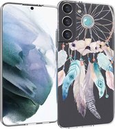iMoshion Hoesje Geschikt voor Samsung Galaxy S22 Plus Hoesje Siliconen - iMoshion Design hoesje - Meerkleurig / Dreamcatcher