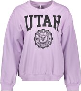 Only Trui Onldreamer Academy Oversized O-neck 15265543 Orchid Bloom/utah Dames Maat - L