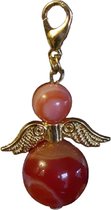 Guardian Angel Agate , variante rouge , ( pierre semi - précieuse ) , Chakra angel , Lucky Angel , Goldwing . (Plusieurs variantes disponibles!!!)